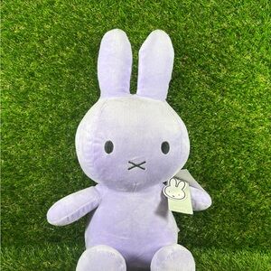 Color your World with Miffy 14" Inch Purple Collectible Stuffed Animal Plush Toy